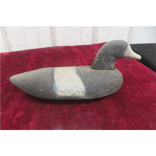 Wood Carved Duck Decoy