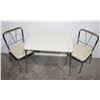Image 1 : VINTAGE CHILD TABLE AND CHAIRS SET