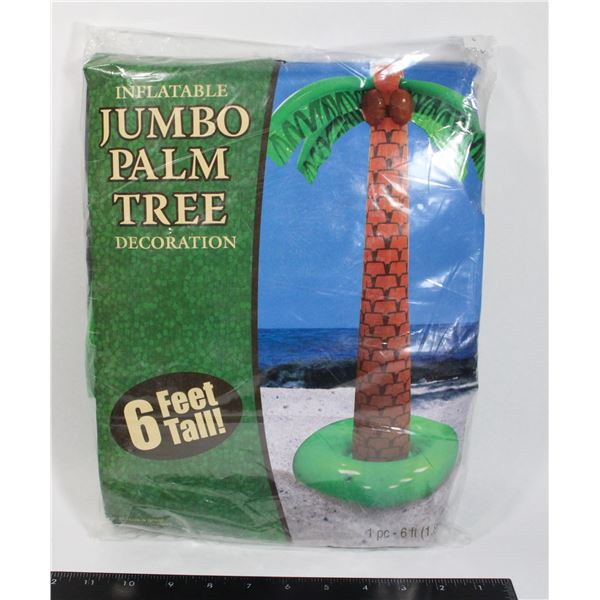 NEW IN PACKAGE INFLATABLE JUMBO PALM TREE SIX FEET