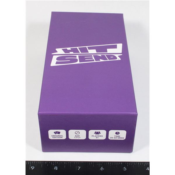 BRAND NEW “HIT SEND” THE HIGH RISK GAME OF TEXT