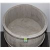 Image 2 : WOODEN BARRELL OUTDOOR PLANTER