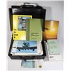 Image 1 : PLASTIC BRIEFCASE FILLED WITH AVIATION MEMORABILIA