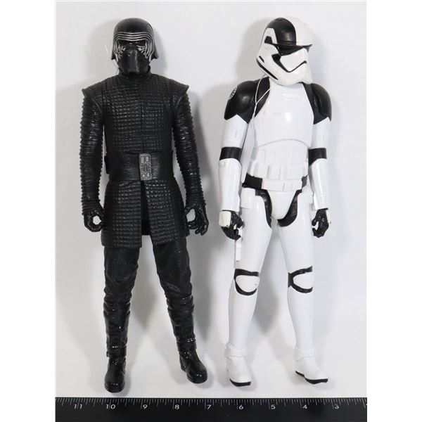 *UNCLAIMED* TWO LARGE 12" STAR WARS ACTION FIGURES