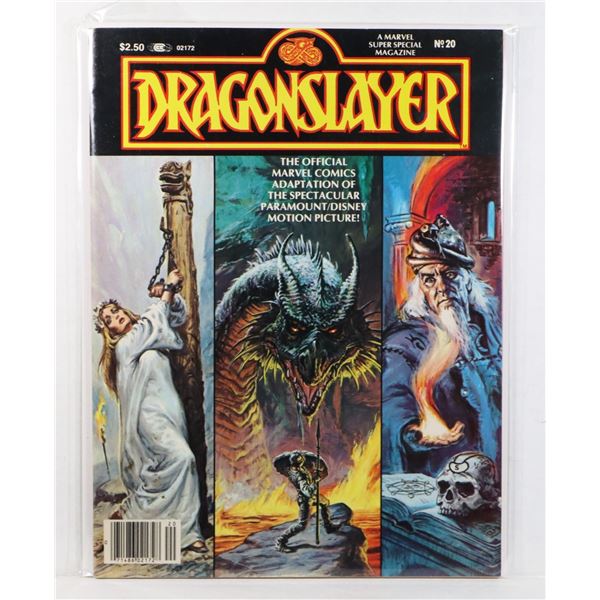 *UNCLAIMED* MARVEL DRAGONSLAYER ISSUE #20
