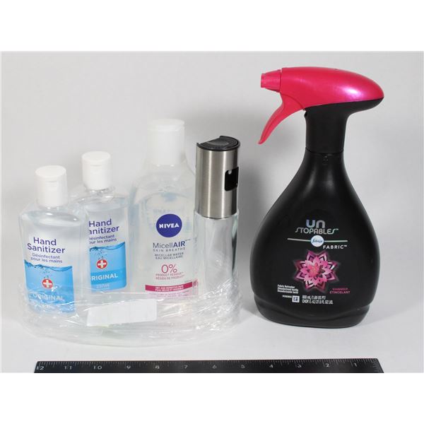 BUNDLE OF SELF CARE ITEMS, FABRIC UNSTOPPABLES