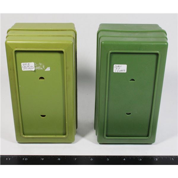 PAIR OF VINTAGE NAPKIN DISPENSERS