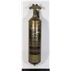 Image 1 : VINTAGE BRASS PYRENE FIRE EXTINGUISHER WITH WALL