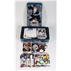 Image 1 : TIN OF ASSORTED HOCKEY CARDS