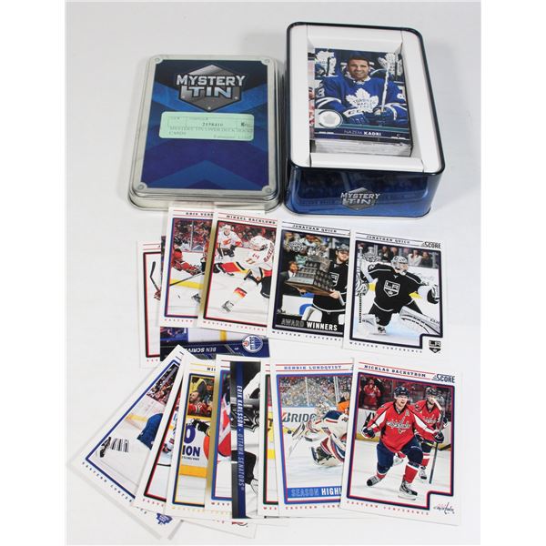 MYSTERY TIN UPPER DECK HOCKEY CARDS