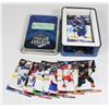 Image 1 : MYSTERY TIN UPPER DECK HOCKEY CARDS