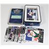 Image 1 : MYSTERY TIN OF UPPER DECK HOCKEY CARDS