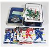 Image 1 : MYSTERY TIN UPPER DECK HOCKEY CARDS