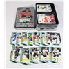 Image 1 : TIN OF ASSORTED HOCKEY CARDS