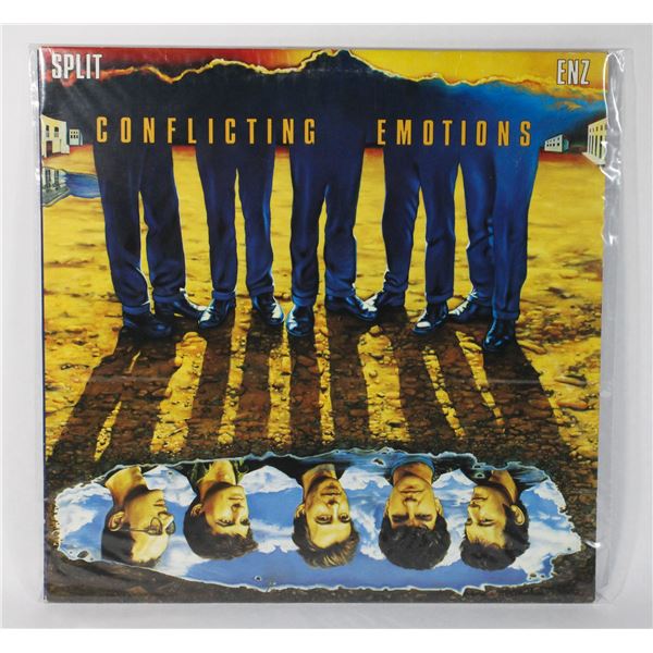 VINYL RECORD CONFLICTING SPLIT ENZ GREAT CONDITION