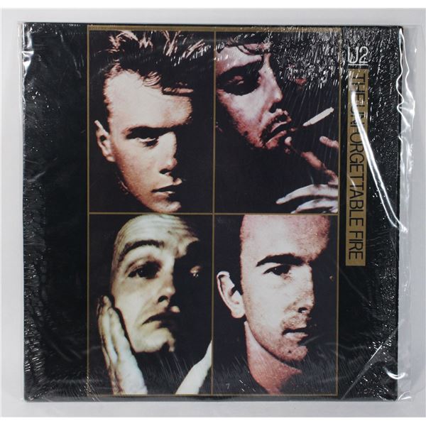 VINYL RECORD U2 THE UNFORGETTABLE FIRE
