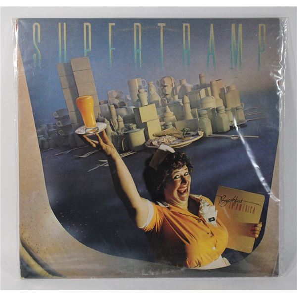 VINYL RECORD SUPERTRAMP BREAKFAST IN AMERICA