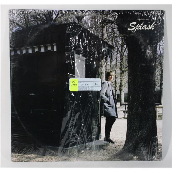 VINYL RECORD BRAND NEW SEALED JEREMY JAY SPLASH