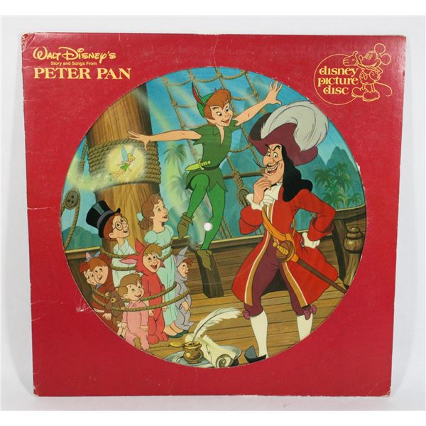 WALT DISNEY'S STORY & SONGS FROM PETER PAN PICTURE