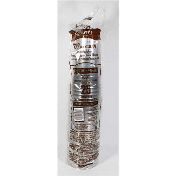 NEW SEALED 25 SOLO CUPS