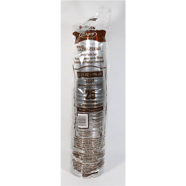 NEW SEALED 25 SOLO CUPS