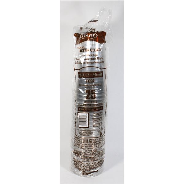 NEW SEALED 25 SOLO CUPS