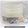 Image 1 : LARGE CAKE/ DELI CONTAINERS WITH LIDS