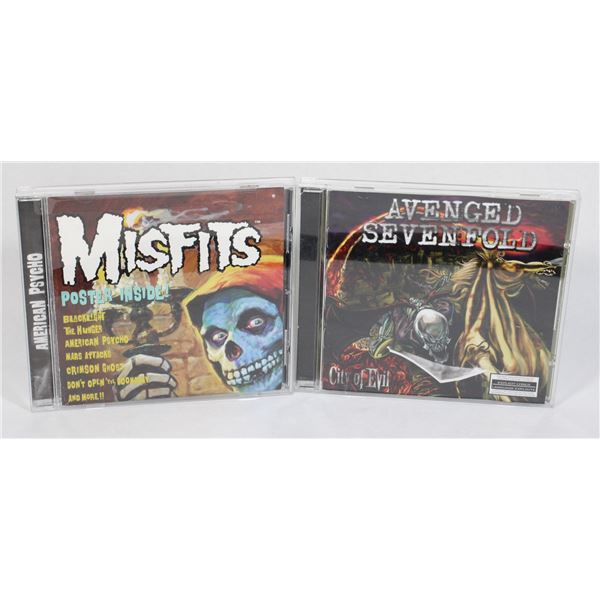 TWO METAL CDS INCLUDING AVENGED SEVENFOLD