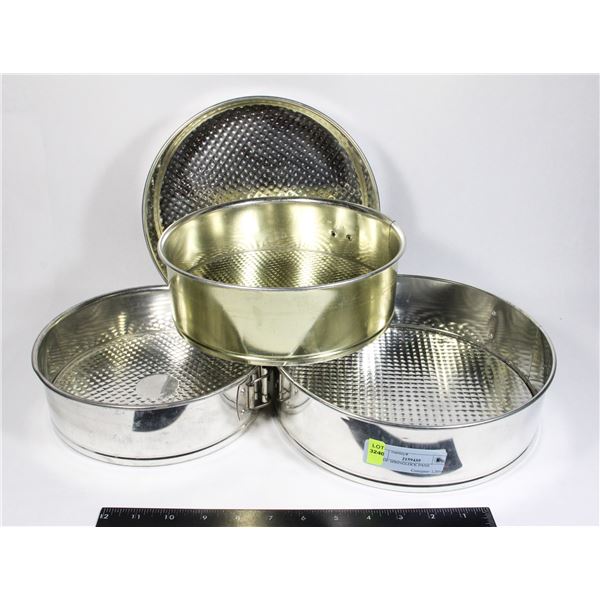LOT OF SPRINGLOCK PANS