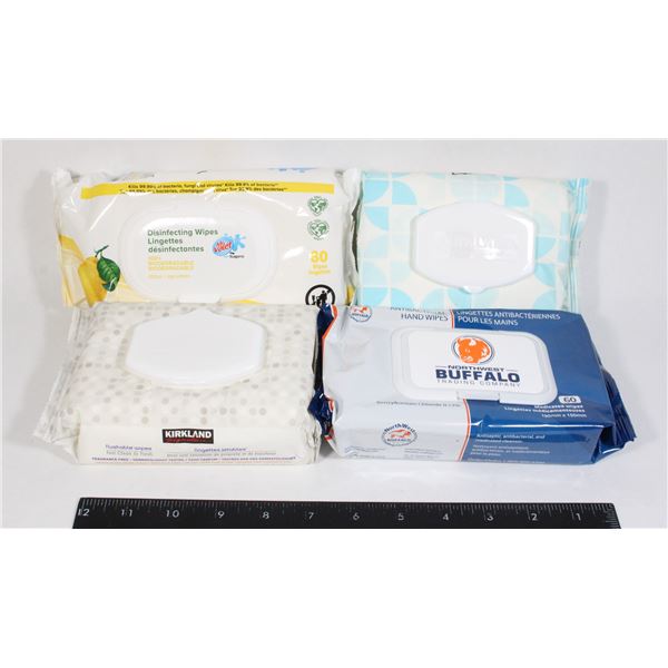 LOT OF WET WIPES