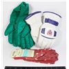 Image 1 : LOT OF WOMENS GLOVES, ONE PAIR MARKED LARGE