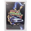 Image 1 : BRAND NEW METAL BACK TO THE FUTURE 2 THEMED WALL