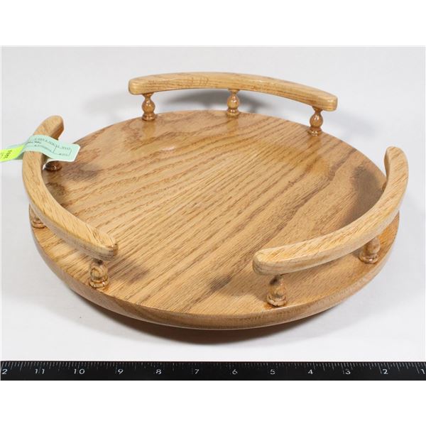 OAK TURN TABLE (LAZY SUSAN)