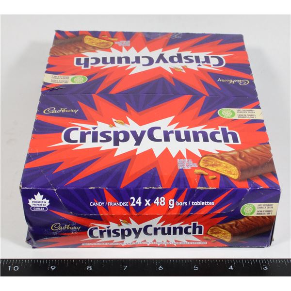 CASE OF CRISPY CRUNCH BARS 24 X 48G