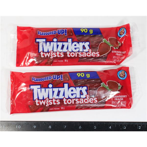 TWO TWIZZLERS TWISTS