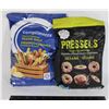 Image 1 : PRESSELS SESAME PRETZELS & WHITE CHEDDAR VEG SNAX