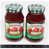 Image 1 : PAIR OF SMUCKERS JAMS - STRAWBERRY