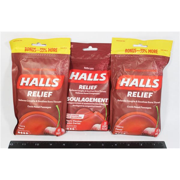 LOT OF HALLS RELIEF