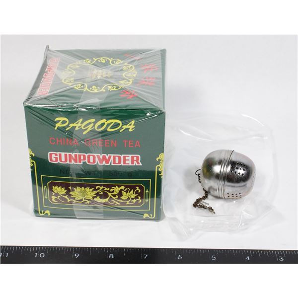 PAGODA CHINA GREEN TEA GUNPOWDER (LOOSE TEA)