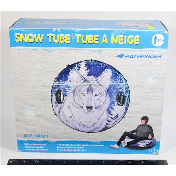 NEW 49" HEAVY DUTY WOLF SNOW TUBE