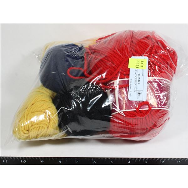 BUNDLE OF ASSORTED YARN