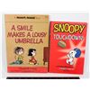 Image 1 : TWO SNOOPY PEANUTS BOOKS BY CHARLES M. SCHULZ
