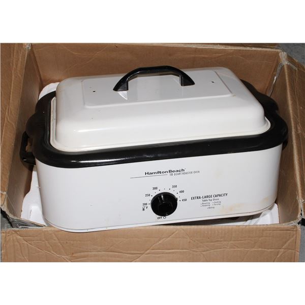HAMILTON BEACH ROASTER OVEN