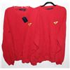 Image 1 : NEW PAIR OF GRAF SWEATERS - RED - EXTRA LARGE