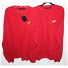 Image 1 : NEW PAIR OF GRAF SWEATERS - RED - EXTRA LARGE