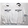 Image 1 : NEW PAIR OF GRAF SWEATERS - WHITE - LARGE