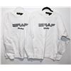 Image 1 : NEW PAIR OF GRAF SWEATERS - WHITE - LARGE