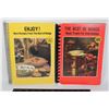 Image 1 : PAIR OF VINTAGE COOKBOOKS & RECIPES