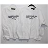 Image 1 : NEW PAIR OF GRAF SWEATERS - WHITE - LARGE