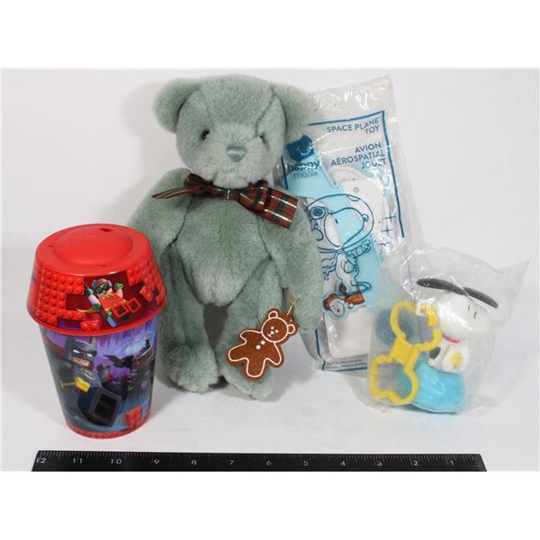 BUNDLE OF KIDS ITEMS / TEDDY BEAR