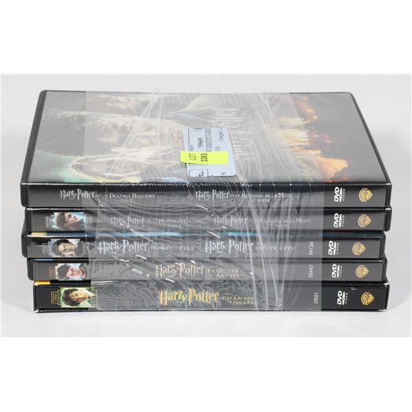 BUNDLE OF ASSORTED HARRY POTTER DVDS